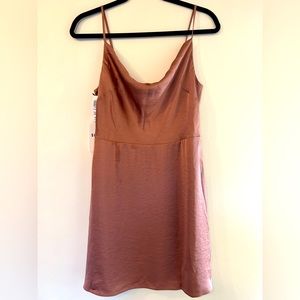 Aritzia Brown / Copper Mini Dress